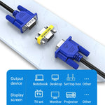 VGA 15ピンオスからVGA 15ピンオスアダプター、VGAオスからオス