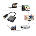 DisplayPortオスからVGAメスアダプター