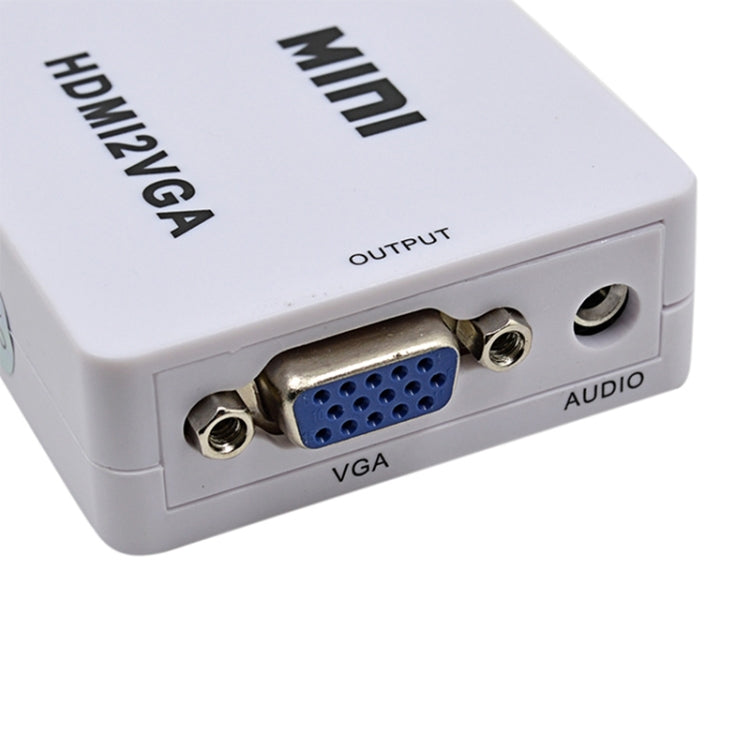 ミニHDMIからVGAオーディオコンバーター、ミニHDMIからVGA