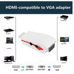 フルHD 1080P HDMIからVGAアダプター 電源・オーディオ対応、S-PC-0470、S-PC-0470B
