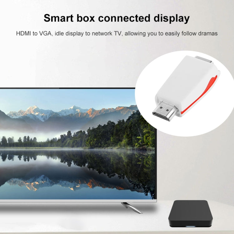 フルHD 1080P HDMIからVGAアダプター 電源・オーディオ対応、S-PC-0470、S-PC-0470B