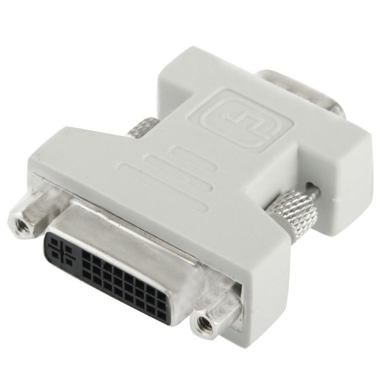 DVI-I 24+5ピンメスからVGA 15ピンオス変換アダプター、DVI 24+5ピンメス