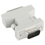 DVI-I 24+5ピンメスからVGA 15ピンオス変換アダプター、DVI 24+5ピンメス