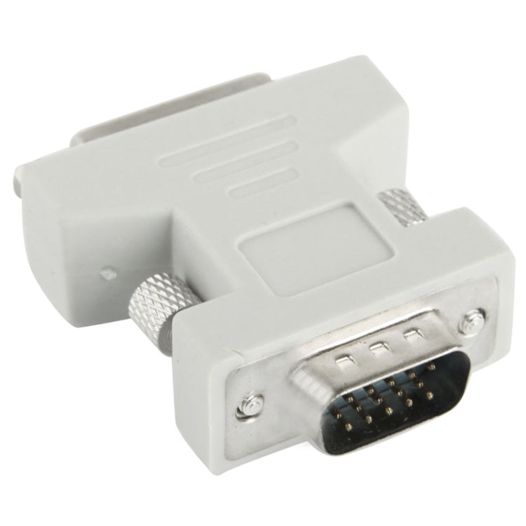 DVI-I 24+5ピンメスからVGA 15ピンオス変換アダプター、DVI 24+5ピンメス