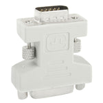 DVI-I 24+5ピンメスからVGA 15ピンオス変換アダプター、DVI 24+5ピンメス