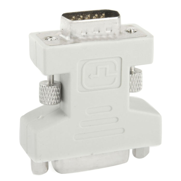 DVI-I 24+5ピンメスからVGA 15ピンオス変換アダプター、DVI 24+5ピンメス