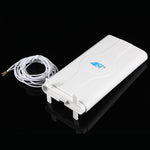 LF-ANT4G01 屋内用 88dBi 4G LTE MIMOアンテナ 2本セット 2mコネクターケーブル付き、CRC9ポート、CRC9ポート