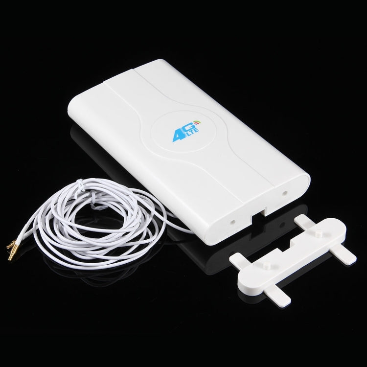 LF-ANT4G01 屋内用 88dBi 4G LTE MIMOアンテナ 2本セット 2mコネクターケーブル付き、CRC9ポート、CRC9ポート