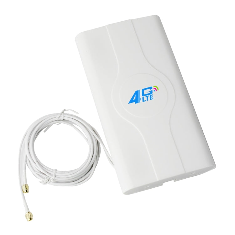 LF-ANT4G01 屋内用 88dBi 4G LTE MIMO アンテナ、2本の2mコネクターワイヤー付き、SMAポート、SMAポート