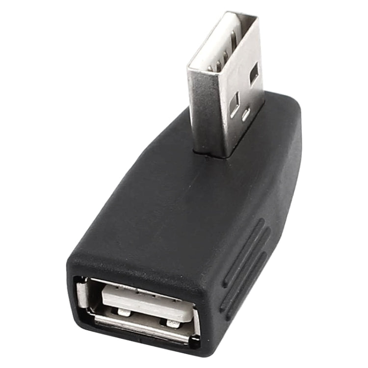 USB 2.0 AMからAFアダプター 90度角度付き、OTG機能対応、右90度角度、左90度角度