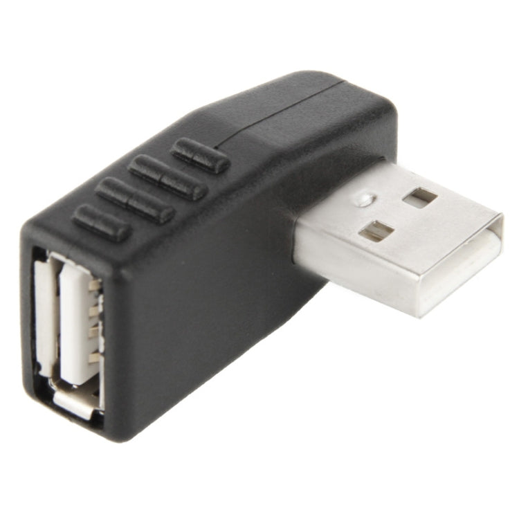 USB 2.0 AMからAFアダプター 90度角度付き、OTG機能対応、右90度角度、左90度角度