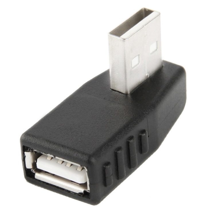 USB 2.0 AMからAFアダプター 90度角度付き、OTG機能対応、右90度角度、左90度角度