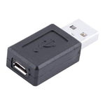 USB 2.0 AMからマイクロUSBメスアダプター、USB 2.0 AM