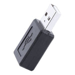 USB 2.0 AMからマイクロUSBメスアダプター、USB 2.0 AM