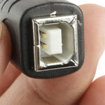マイクロUSBオスからUSB BFアダプター、USB Bメス