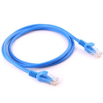 Cat5eネットワークケーブル、長さ：1m、1mブルー