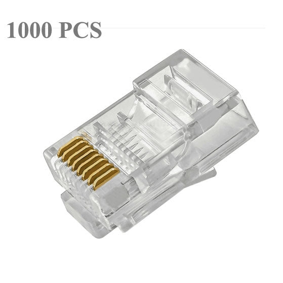 1000個入りRJ45コネクタモジュラープラグ、標準品質、1000個