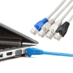RJ45用ネットワークケーブルブーツキャップカバー、ブラック（1パッケージ100個入り、価格は100個分）、100個ブラック、100個レッド、100個ブルー、100個ホワイト、100個グリーン、100個グレー、100個イエロー