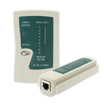 ネットワークケーブルテスター RJ45 RJ11 RJ12 Cat5 UTP LANネットワーキングツール、RJ45／RJ11グリーン