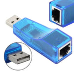 USB 1.1 RJ45 LANカード 10/100M イーサネットネットワークアダプター