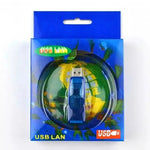 USB 1.1 RJ45 LANカード 10/100M イーサネットネットワークアダプター