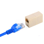 RJ45 ネットワークチェンジャー LAN延長アダプターコネクター、RJ45 メス to メス