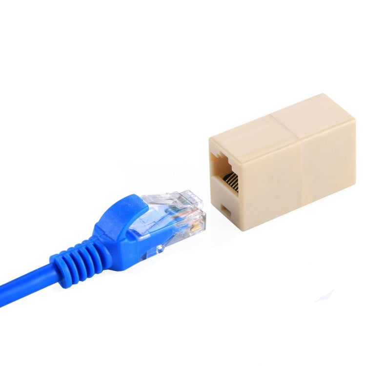 RJ45 ネットワークチェンジャー LAN延長アダプターコネクター、RJ45 メス to メス
