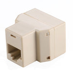 RJ45 1x2 イーサネットコネクター スプリッター、RJ45 メス to 2 メス