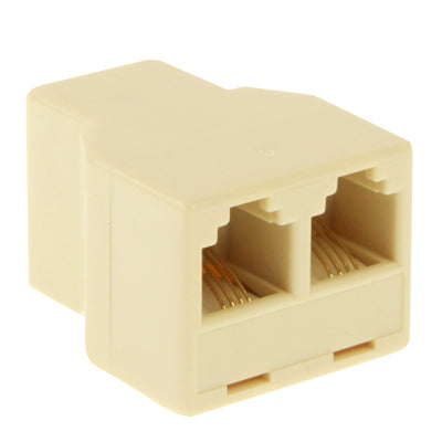 RJ11 メス to 2 メス 電話スプリッター、RJ11 メス to 2 メス