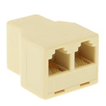 RJ11 メス to 2 メス 電話スプリッター、RJ11 メス to 2 メス
