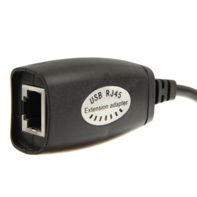 50m USB to RJ45 エクステンダー Cat5eケーブル、1ポートUSB