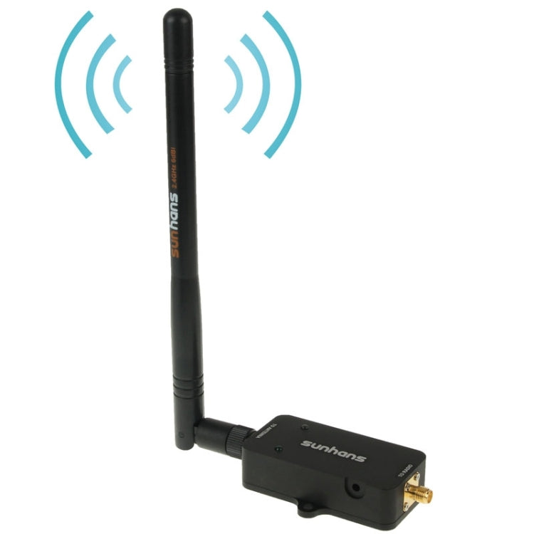 Sunhans SH24BTA-N 35dBm 2.4GHz 3W 11N/G/B WiFi信号ブースター WiFiアンプ ワイヤレスリピーター、SH24BTA-N