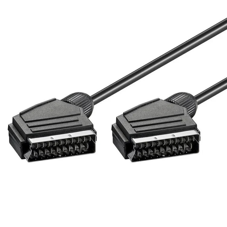 20ピン SCART to SCART ケーブル DVD/HDTV/AV/TV用、ケーブル長さ: 1.5m、1.5m