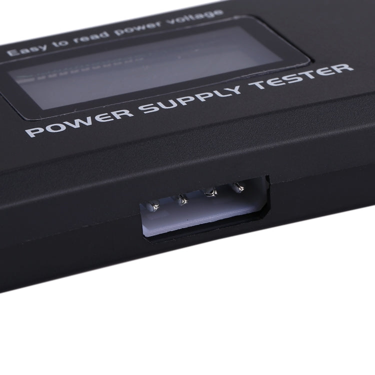 デジタルLCDディスプレイ PCコンピューター 20/24ピン 電源供給テスター チェッカー 電力測定 診断テスター ツール、ATXコネクター付きLCD