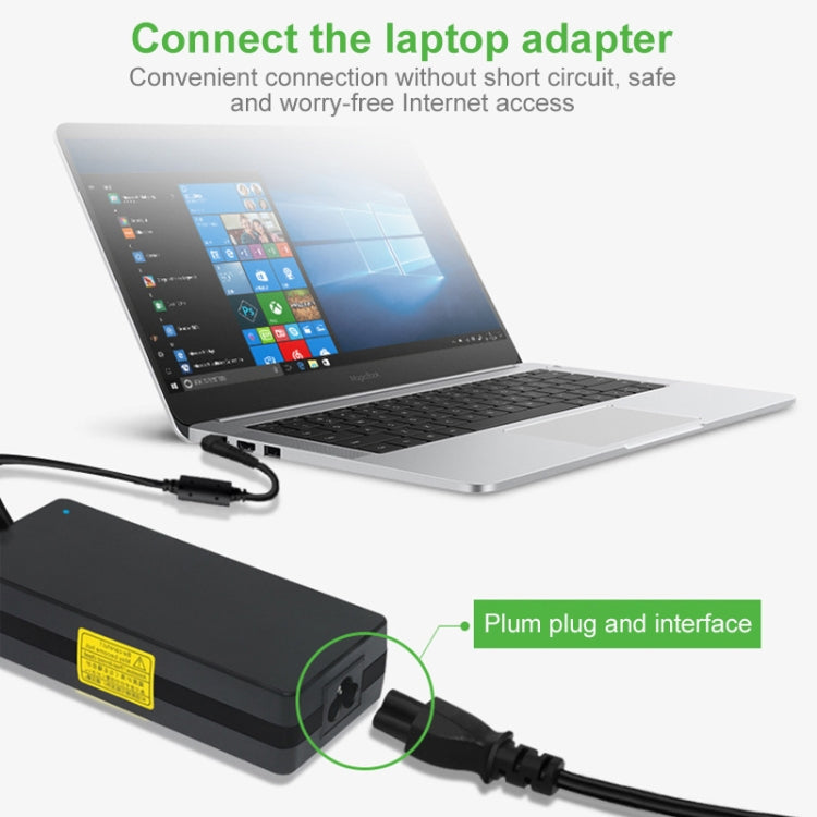 3ピンスタイルUSノートパソコン電源コード、ケーブル長：1.5m、USプラグ、長さ：1.5m