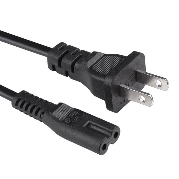 1.2m 2ピンスタイルUSノートパソコン電源コード、USプラグ、長さ：1.2m