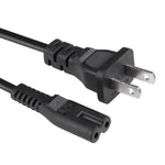 1.2m 2ピンスタイルUSノートパソコン電源コード、USプラグ、長さ：1.2m