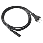 1.2m 2ピンスタイルUSノートパソコン電源コード、USプラグ、長さ：1.2m