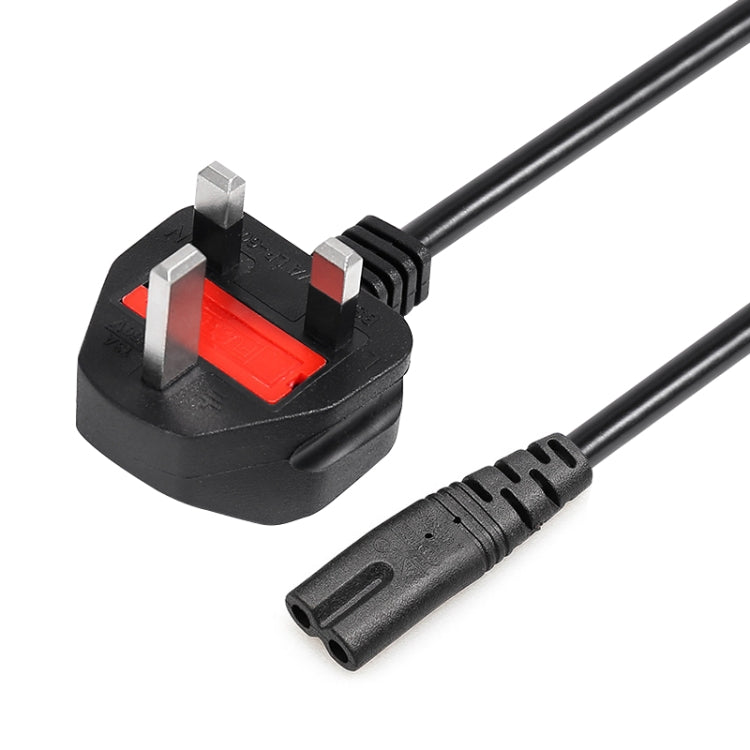 1.5m 2ピンスタイル大型UKノートパソコン電源コード、大型UKプラグ、長さ：1.5m