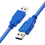 USB 3.0 Aオス- Aオス AM-AM延長ケーブル、長さ3m、長さ3m