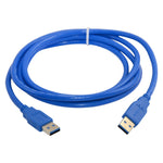USB 3.0 Aオス- Aオス AM-AM延長ケーブル、長さ3m、長さ3m