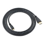 1.5mマイクロHDMIからHDMI 19ピンケーブル、バージョン1.4、HDMIオス、長さ1.5m