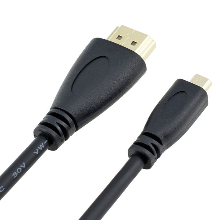 1.5mマイクロHDMIからHDMI 19ピンケーブル、バージョン1.4、HDMIオス、長さ1.5m