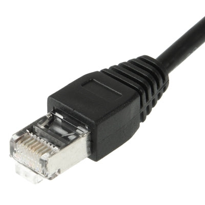 RJ45メスからオス Catネットワーク延長ケーブル、長さ30cm、30cm RJ45オス