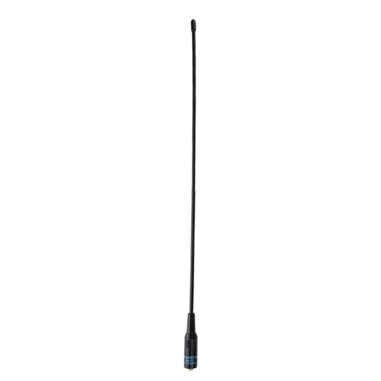 NAGOYA NA-771 144/430MHz デュアルバンド フレキシブルスプリングホイップ SMA-F ハンドヘルドラジオアンテナ トランシーバー用、アンテナ長：38cm