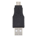 USB AオスからマイクロUSB 5ピンオスアダプター、USB 2.0 Aオス