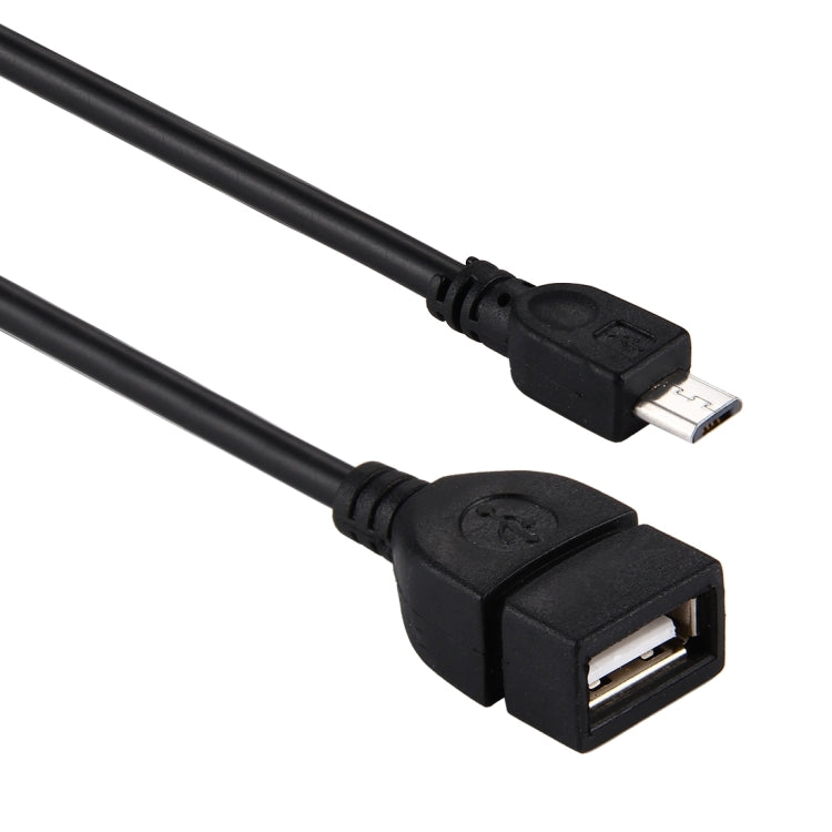 10cm USB A メス to Micro USB 5ピン オス アダプター OTG対応