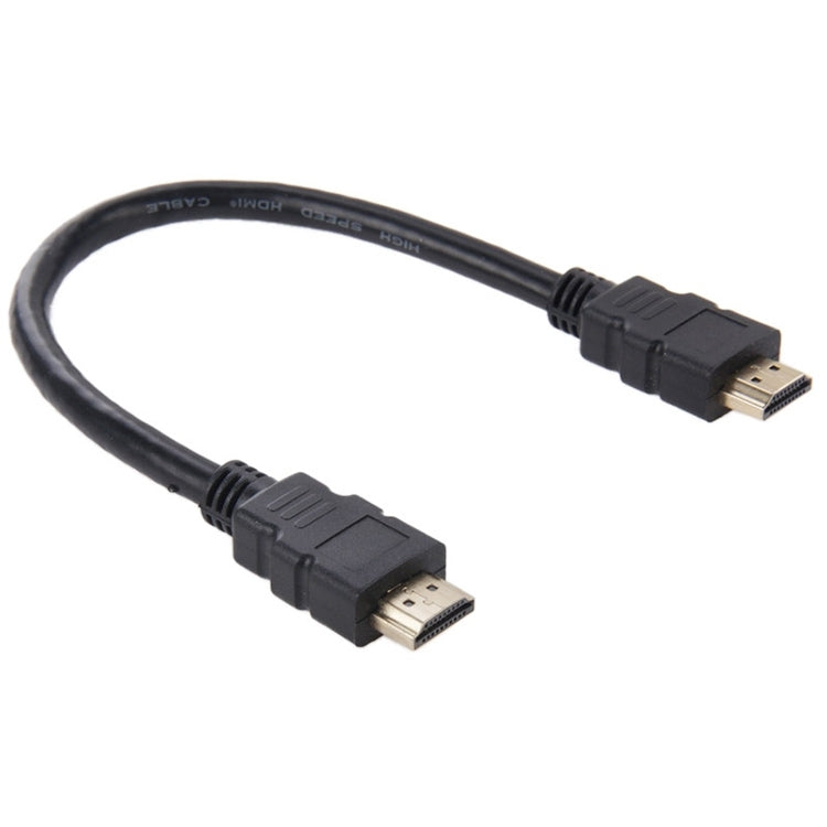 28cm 1.3バージョン金メッキ19ピンHDMIから19ピンHDMIケーブル、金メッキHDMI、長さ：28cm