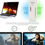 EDUP AC-1601 802.11AC 1200M デュアルバンドUSB 3.0 WiFiワイヤレスアダプター、AC-1601 1200Mbps