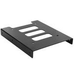 SSD HDD 2.5インチから3.5インチ変換アダプター ハードドライブ用金属ブラケットホルダー